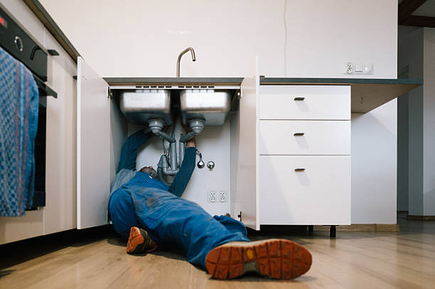 Professional Drain Cleaning technician working in Wilson's Mills, NC